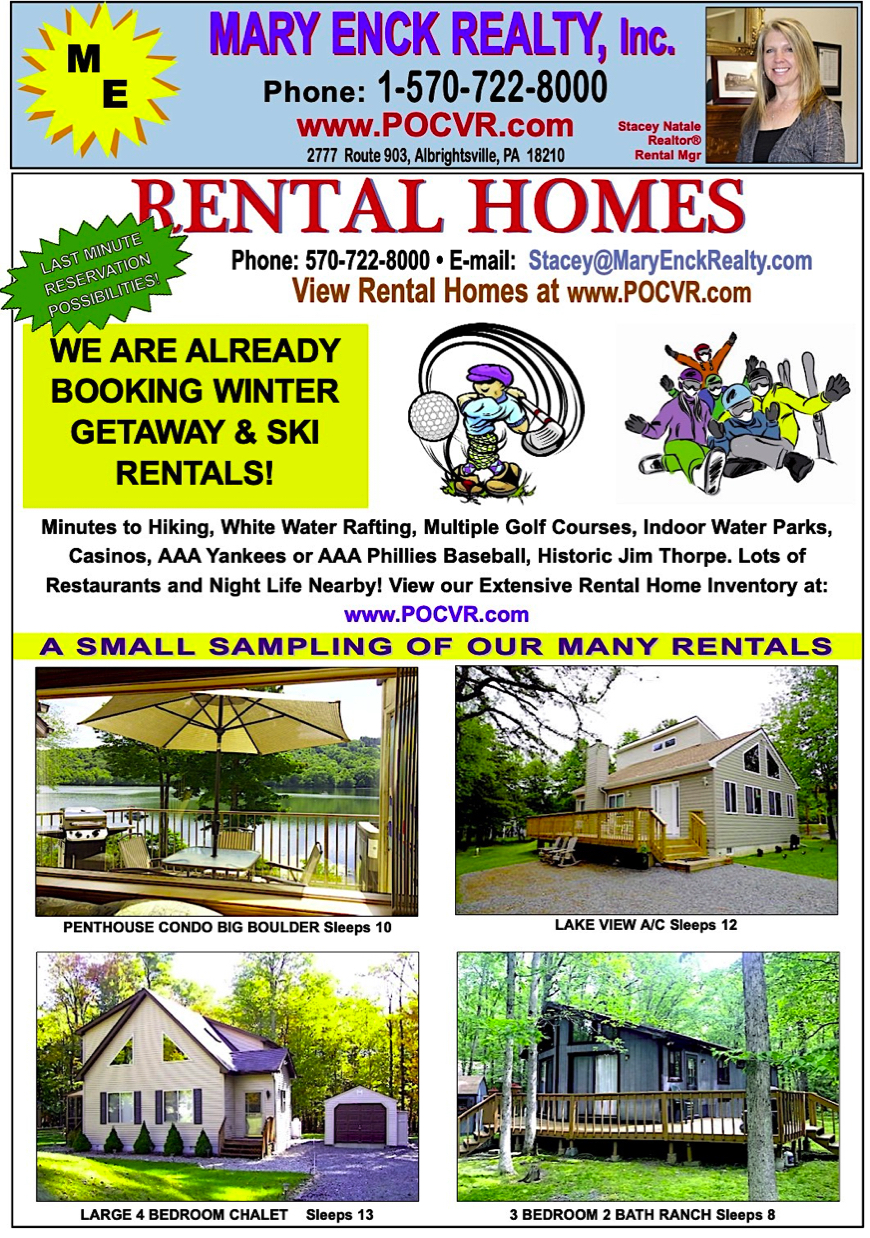 POCONO AREA HOME FINDER'S MAGAZINE
